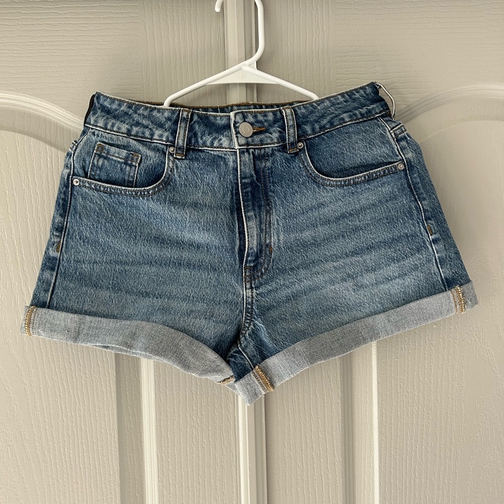 PacSun Blue Jean Shorts Relaxed Fit